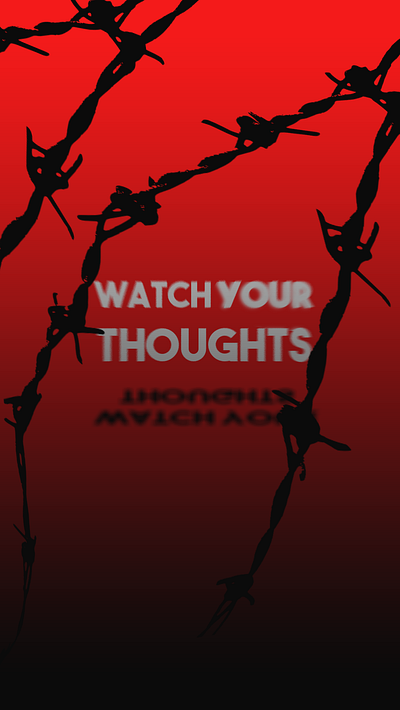 Watch your thoughts (9by16 collection) album cover branding creative slogan creative zone design graphic design idea illustration illustrator insta instagram story logo quote quotes rap slogan sweet t shirt wise zone
