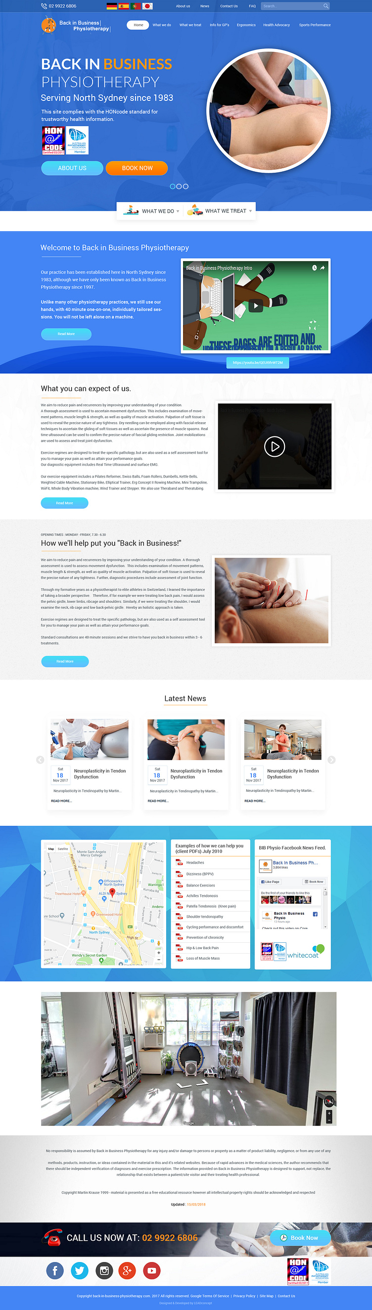 site Design by funs guru on Dribbble