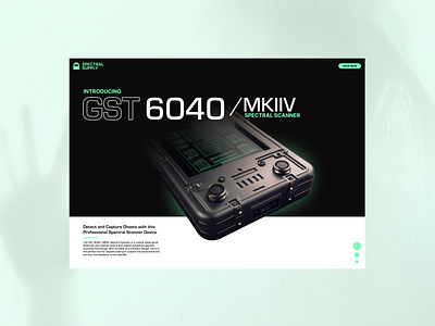 Day 82 - GST6040/MKIIV Spectral Scanner ghost catching ghost hunting web design