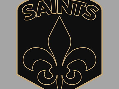 HD wallpaper: New Orleans Saints logo, nfl, symbol, vector, illustration,  backgrounds