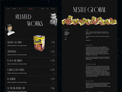 Hallwil collage design desktop digitalcollage figma layout minimal portfolio typography ui ux