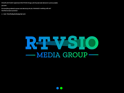 Rtvsio letter logo abstract logo branding creative logo design illustration logo logo designer modern logo ui vector