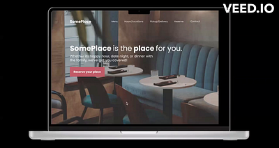 Reservation Web App branding design restaurant ui ux webdesign
