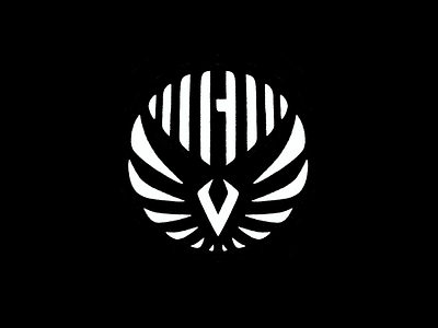 Harrowgate - Concept 01 bars beak beast bird bold branding concept design eagle feather gate h logo logodesign logotype power strength symbol wing wings