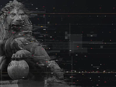 RTVE Channel 24h ID branding data graphic design id lion motion pixel shorter rtve tv