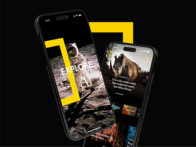 Magazine National Geographic IOS app andriod animation app booking design ios magazine mobile app mobile ui motion national geographic travel travel app travelling ui ux vector