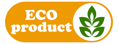 Eco label logo ico label