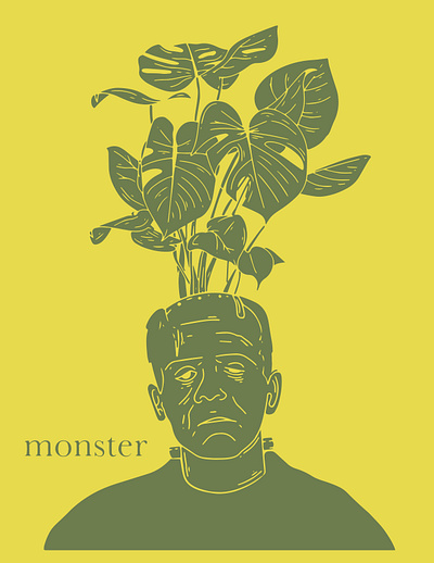 monster(a) branding graphic design