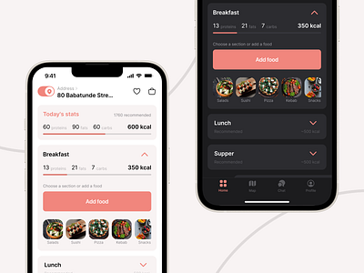 Peach Nutrition: mobile app aggregator app branding design figma food app marketplace mobile mobile interface nutrition store ui ux агрегатор дизайн приложения мобайл мобильное приложение подбор рациона спорт фитнес