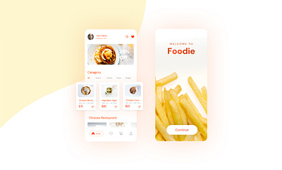 FOOD DELIVERY APP DESIGN app delivery design food mobile mobile app ui ui design ux