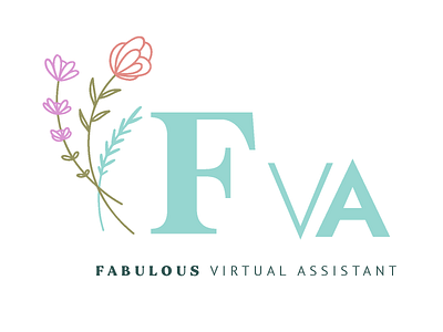 Logo Design - Fabulous Virtual Assistant brand design branding design flat graphic design illustration logo minimal vector