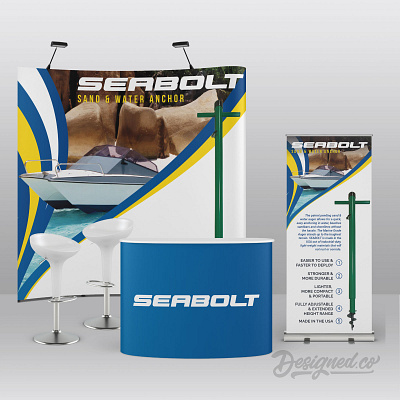 Seabolt - Tradeshow Graphics brand design graphic design logo design print design