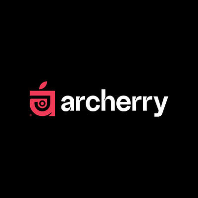 Archerry Logo Concept archer logo archerry branding cherry logo design icon logo