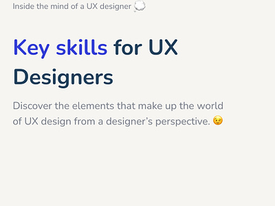 Key Skills for UX Designers learnux ui userexperience ux uxdesigner uxtips uxui