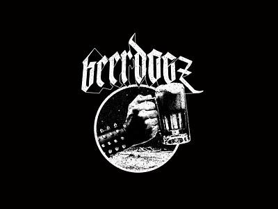 Beerdogz Metal design graphic design illustration vector
