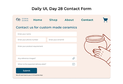 Daily UI, Day 28 - Contact form 100daychallenge 100daysofui contactform dailyui dailyuichallenge dailyuiday28 design ui uichallenge uiday