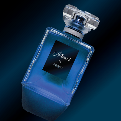 Perfume Brand | Distract brandidentity branding design graphic design logo logodesign packagingdesign perfumebox perfumebrand