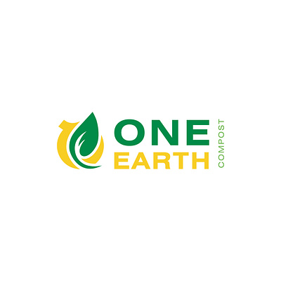 One Earth Compost Logo Design behance branding design dribbble graphicdesigner logo logo design logos modern logo monogram nature logo design organic logo