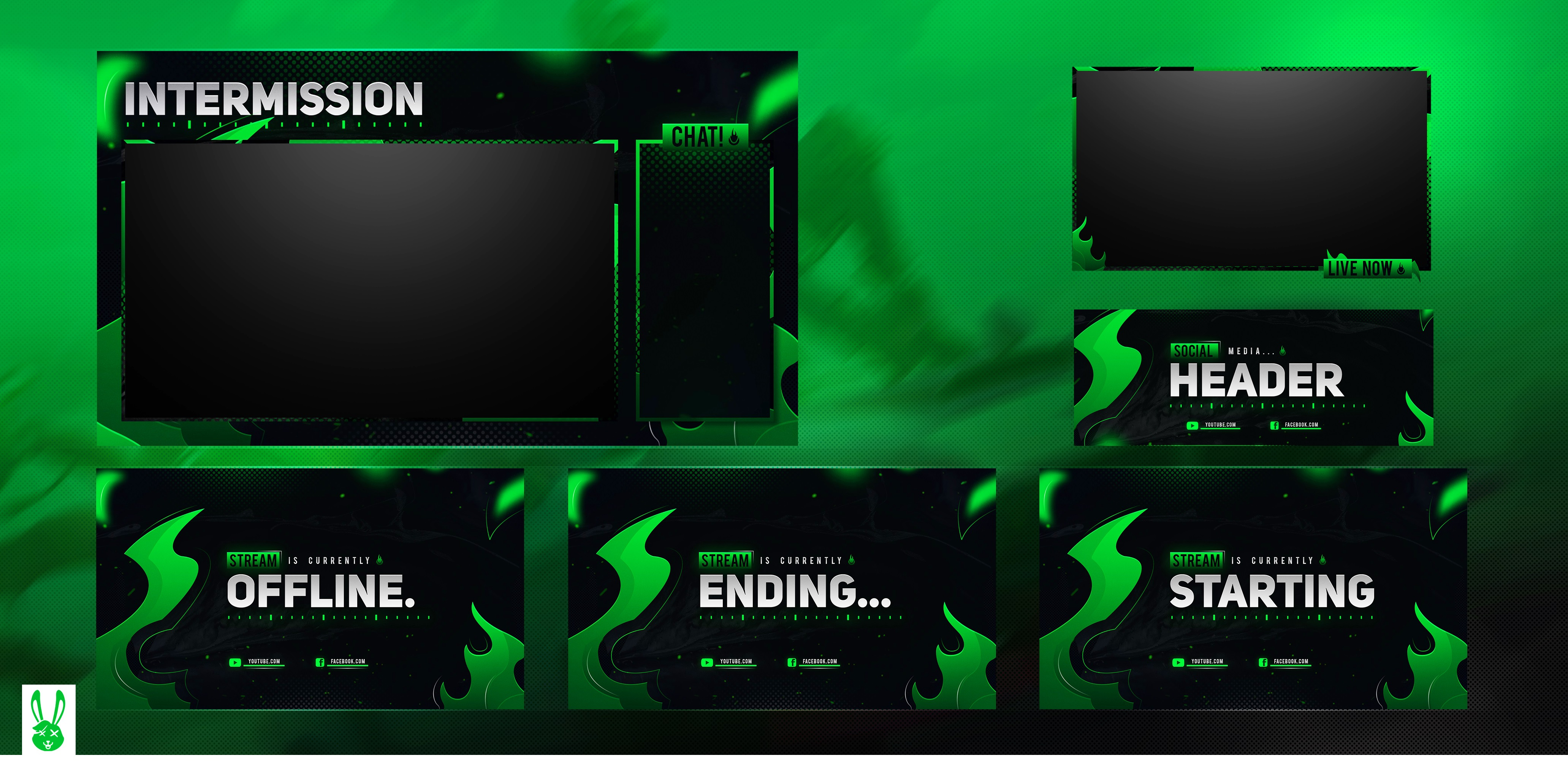 TOXIC Twitch Stream Graphics [PRE-MADE] design gaming illustration logo overlay stream stream overlay stream pack twitch twitch overlay