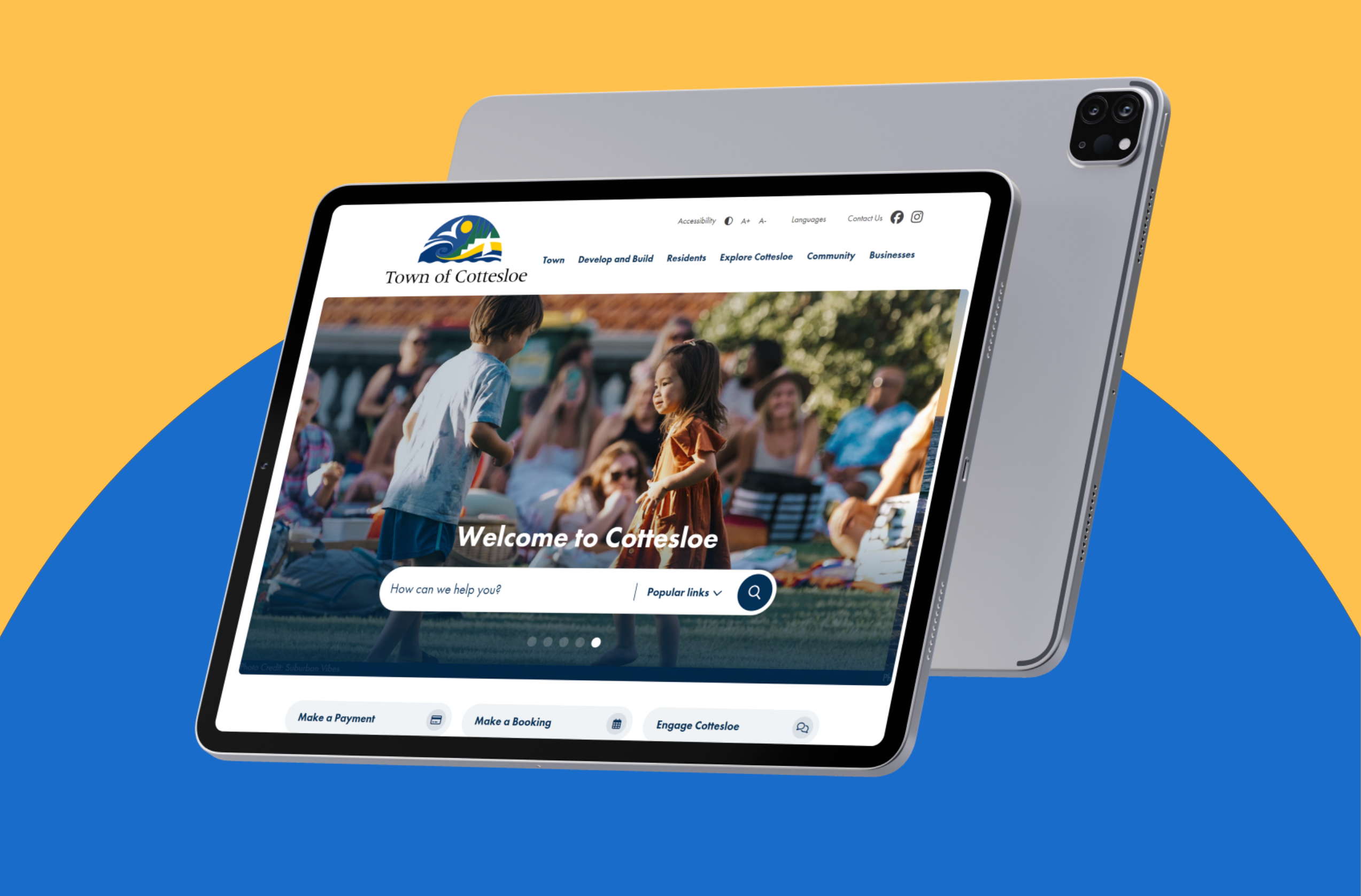 Council-Connect Websites australia branding design perth research ui ux wa website