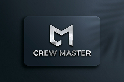 Crew Master Logo Design Template branding design graphic design illustration logo logo design logo design template logo designer typography vector