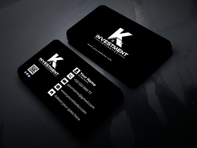 Corporate Business Card Design 04 branding business card company card corporate business card design design graphic design illustration logo simple card ui vector