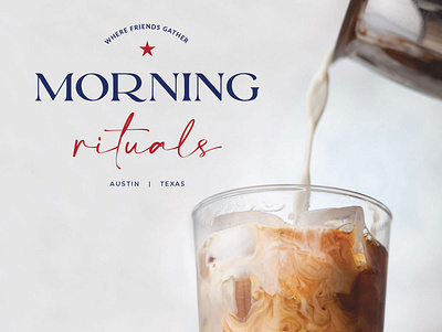 Morning Rituals branding design illustration logo marketing vector