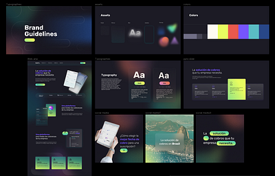 Brand Guidelines Proposal art direction artwork brand design branding caracter design colorfull design figma graphic design social media ui ux visual visual design visual identity web