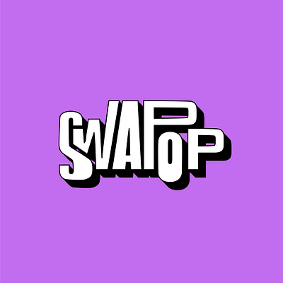 SWAPOP Logo 3d adver animation art branding design graphic design illustration logo motion graphics ui