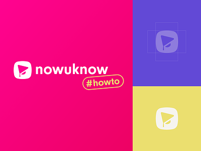 nowuknow Logo app logo ui design