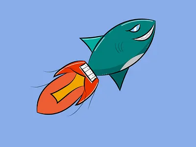 Sharkinator branding design graphic design illustration logo vector