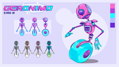 Geronimo! character art character concept character design character illustration concept art illustration