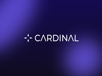 Cardinal - Redesign logo app icon brand branding cardinal dark icon logo marketplace neon nft night rebranding solana splashes