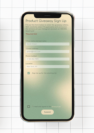 Daily UI, #1 Sign up app daily ui design ui ux