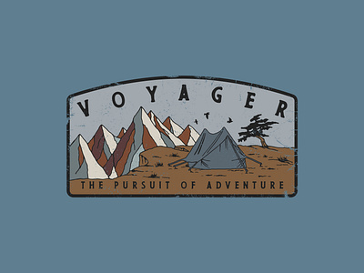 Apparel Graphic - Voyager adventure graphics apparel graphics illustration outdoor apparel