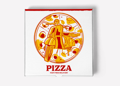 Generic Pizza Box pizza restaurant restaurant supply vespa