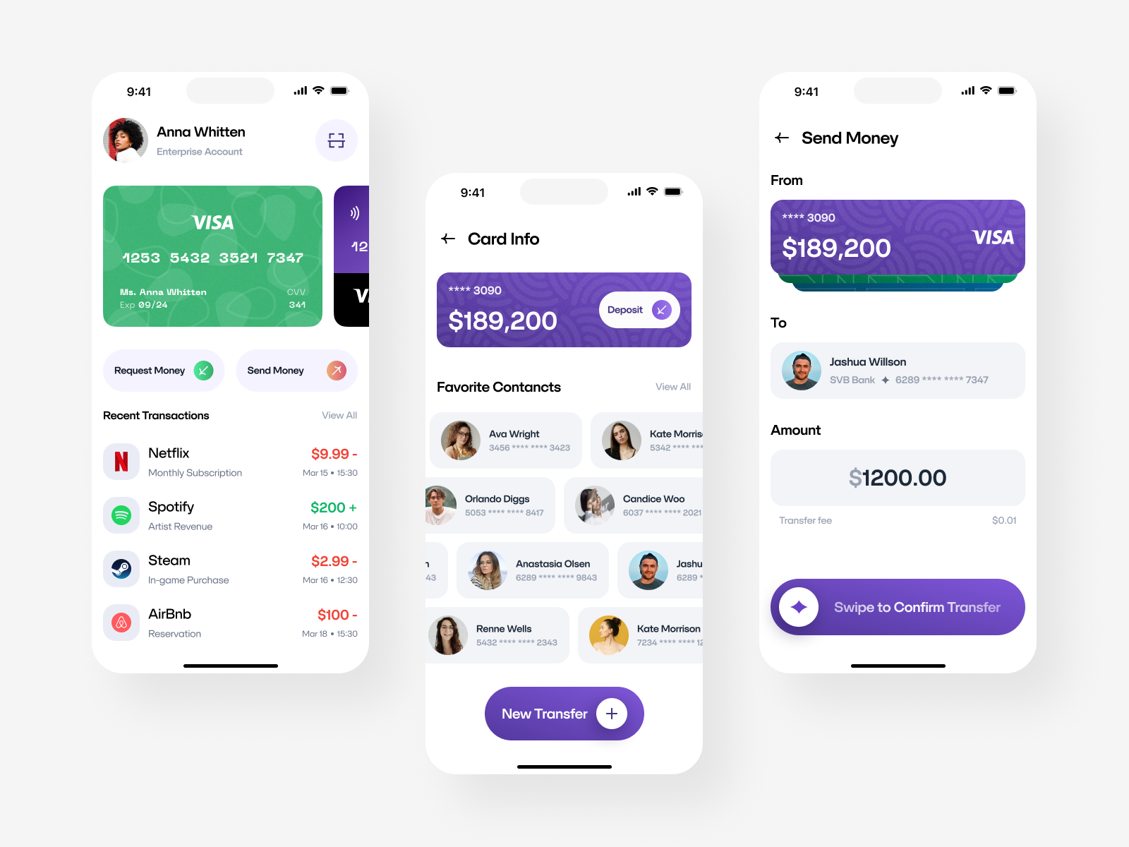 Finance Mobile App by Mahdi for D Agency on Dribbble