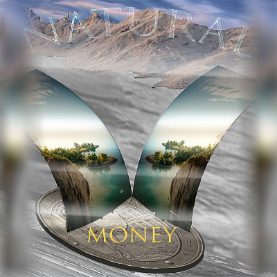 Natural and Money design 3d animation banner branding design graphic design illustration logo ui vector