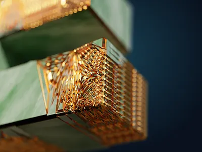 Fractal Type 3d 3d render animation blender cinema 4d motion graphics typography