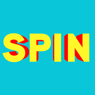 3d Spin Rotation Text Effect after effects animation design graphic design typography