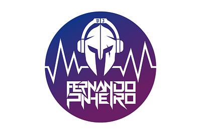 Logo "Fernando Pinheiro" advertising image design digitalart graphic design illustration illustrator logo logotipo photoshop