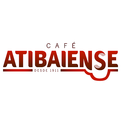 Logo-Café Atibaiense advertising image design digitalart graphic design illustration illustrator logo logotipo photoshop