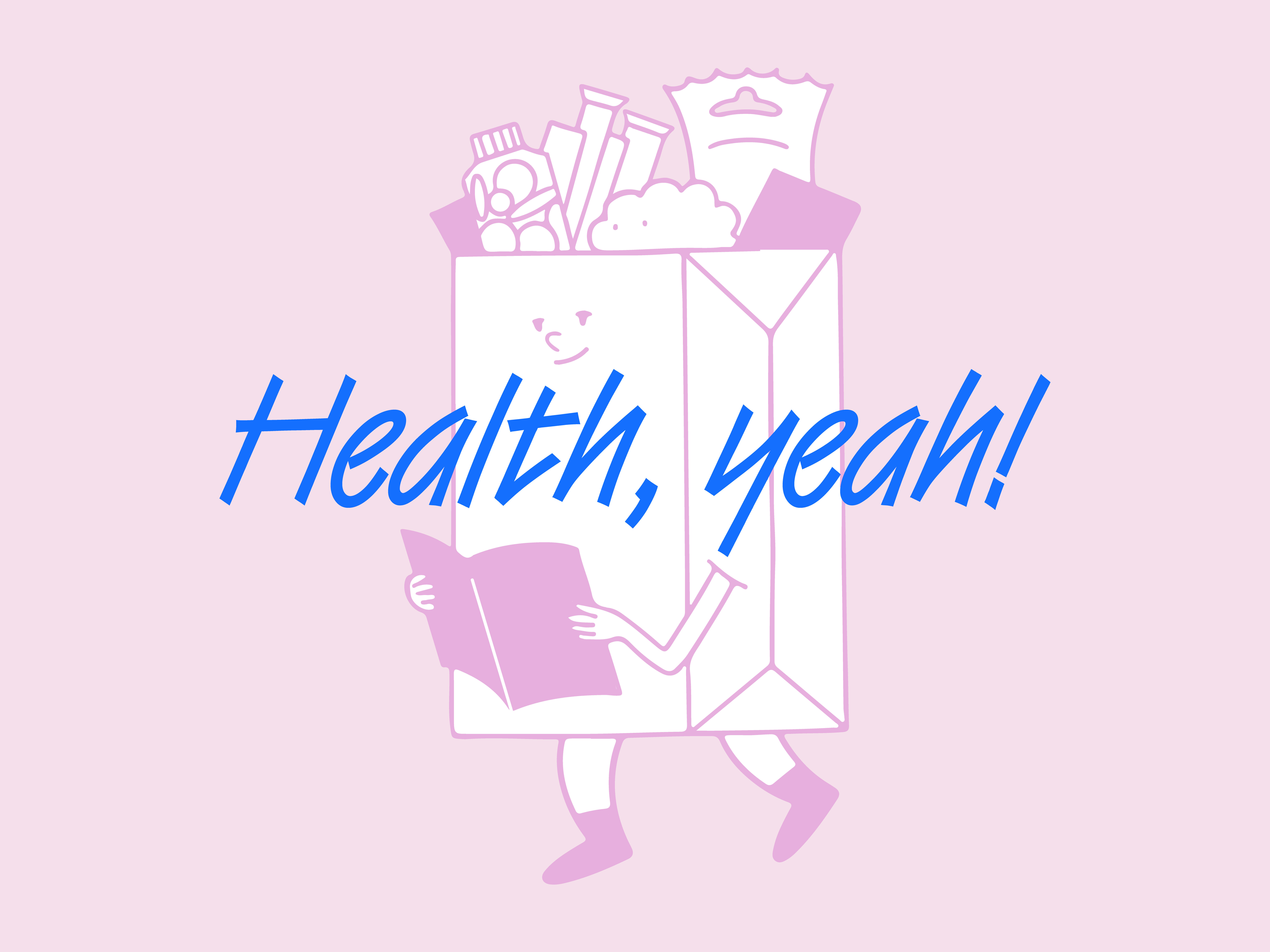 Healthy Lifestyle art brand illustrations branding character illustration characters concept delivery design food health healthy lifestyle illustration sketchy black and white vector