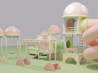Blender Playground 3d 3d modelling blender concept art environment design