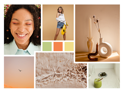 Mood Board brand board branding design graphic design mood mood board moodboard