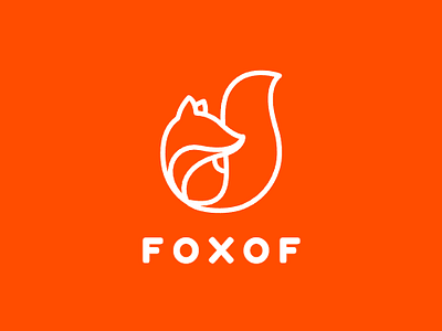 Fox Logo 3d animation branding graphic design logo motion graphics ui