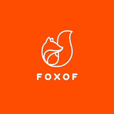 Fox Logo 3d animation branding graphic design logo motion graphics ui