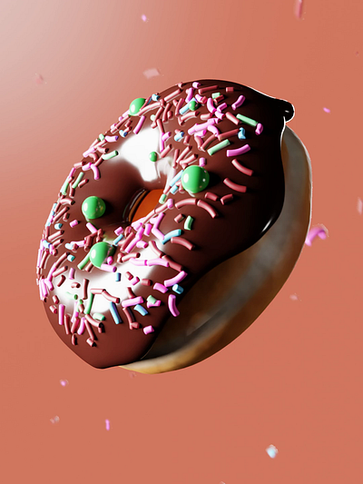 DONUT (BLENDER) 3d animation blender modeling