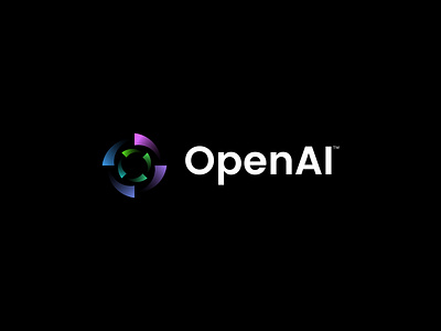 OpenAI Logo Rebrand Design ai artificial intelligence brand identity branding branding identity creative logo data design graphic design icon letter logo lettermark logo logo design logo designer logos modern logo openai logo software symbol