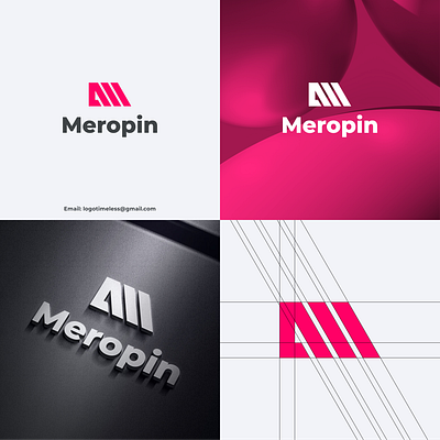 Letter M Logo app branding design graphic design illustration letter m letter m logo logo logo timeless m minimalist logo simple logo strong logo typography ui ux vector